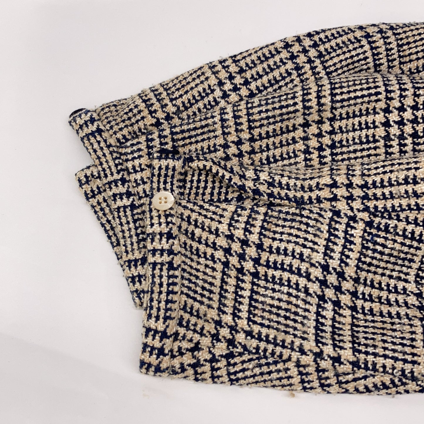 45R フォーティファイブ アール 8013062 ﾈｲﾋﾞｰ×ﾍﾞｰｼﾞｭ ｼﾙｸ100 45R 先染めﾀｯｻｰｼﾙｸBLOUSE トップス 2