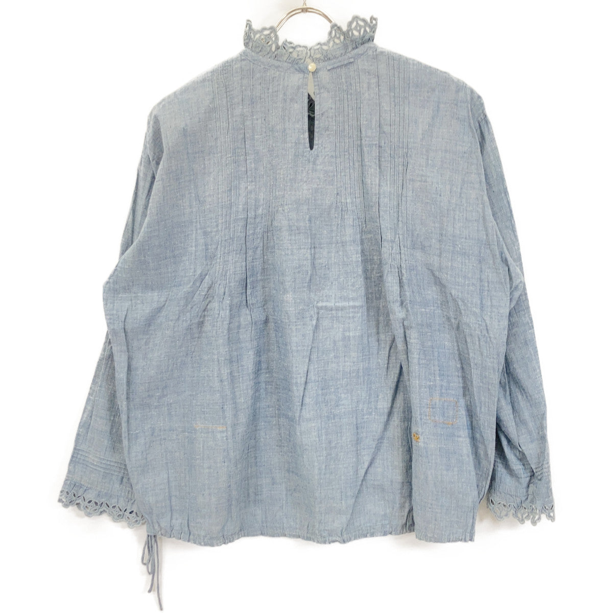 45R フォーティファイブ アール 51130054 ﾗｲﾄﾌﾞﾙｰ 藍ｲﾝﾄﾞｶﾃﾞｨdeTｼｬﾂ トップス 3