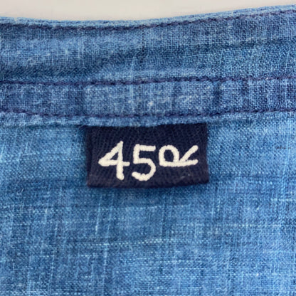 45R フォーティファイブ アール 5063045 ｲﾝﾃﾞｨｺﾞ ｲﾝﾄﾞｶﾃﾞｨのﾌﾞﾗｳｽ(藍染め) トップス 2