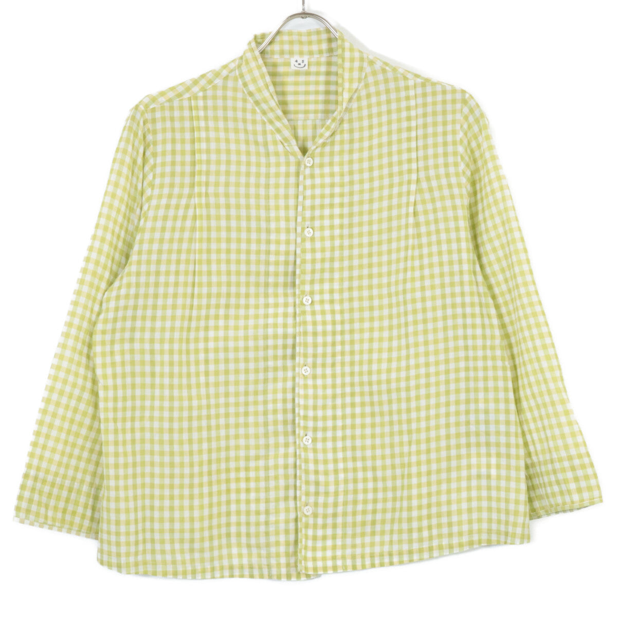 45R フォーティファイブ アール 50230171 23SS ﾗｲﾄｸﾞﾘｰﾝ ｲﾝﾄﾞｶﾃﾞｨｷﾞﾝｶﾞﾑの四角ﾌﾞﾗｳｽ トップス 3