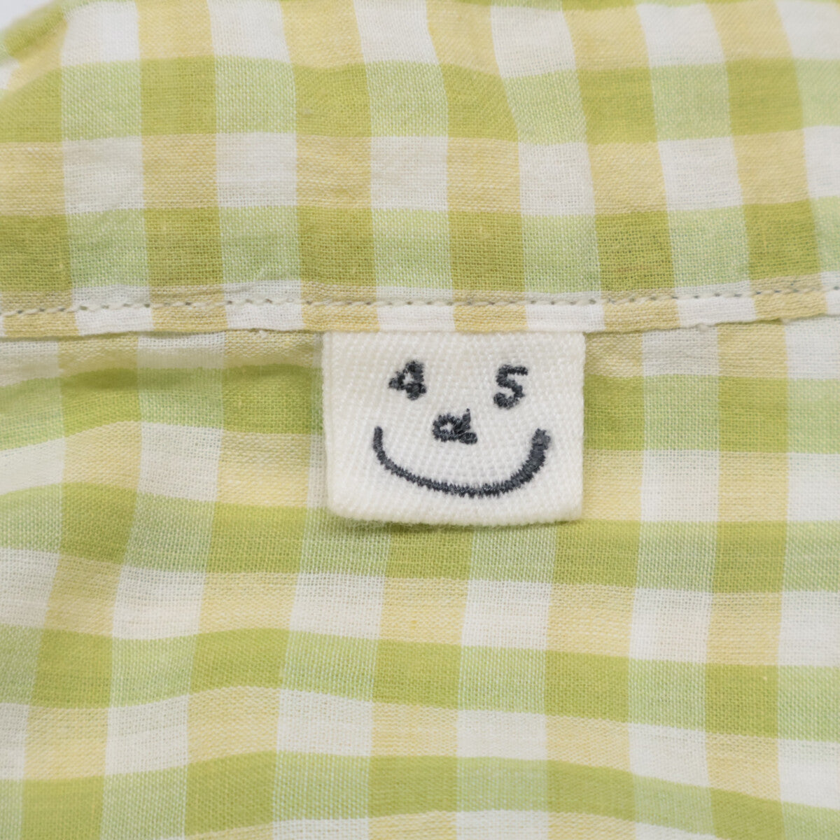 45R フォーティファイブ アール 50230171 23SS ﾗｲﾄｸﾞﾘｰﾝ ｲﾝﾄﾞｶﾃﾞｨｷﾞﾝｶﾞﾑの四角ﾌﾞﾗｳｽ トップス 3