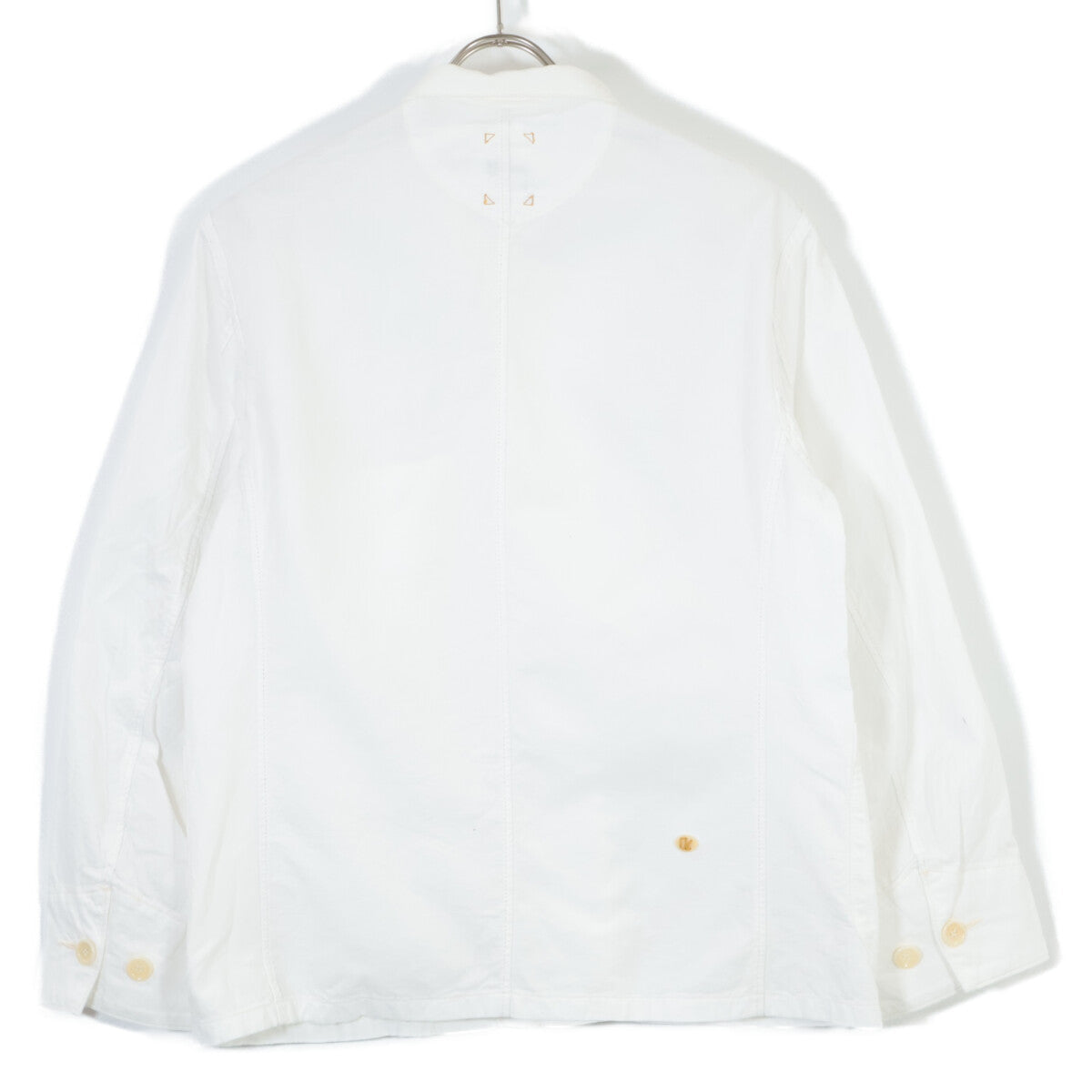 45R フォーティファイブ アール 8031029 ﾎﾜｲﾄ ｺｯﾄﾝ ｶﾊﾞｰｵｰﾙｼﾞｬｹｯﾄ トップス 1