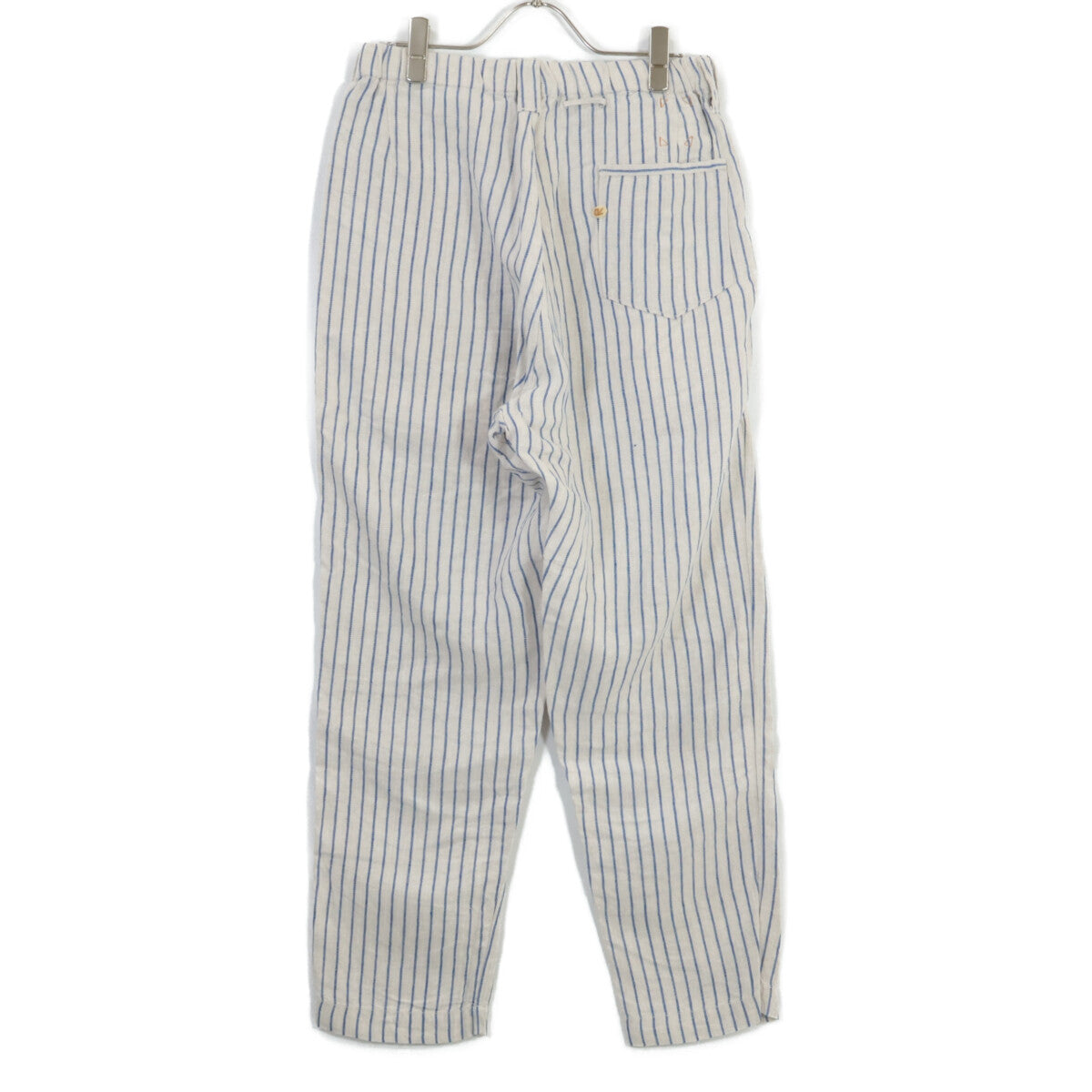 45R フォーティファイブ アール 8046084 ﾎﾜｲﾄ×ﾌﾞﾙｰ ｲﾝﾄﾞﾘﾈﾝﾂｲﾙの908ﾎﾟｯﾎﾟﾊﾟﾝﾂ ボトムス 1