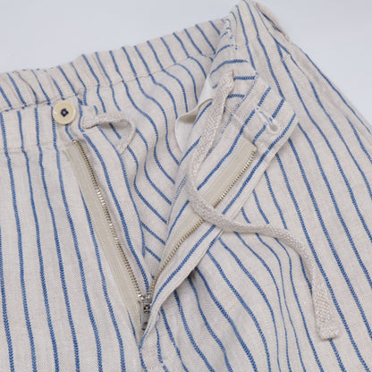 45R フォーティファイブ アール 8046084 ﾎﾜｲﾄ×ﾌﾞﾙｰ ｲﾝﾄﾞﾘﾈﾝﾂｲﾙの908ﾎﾟｯﾎﾟﾊﾟﾝﾂ ボトムス 1