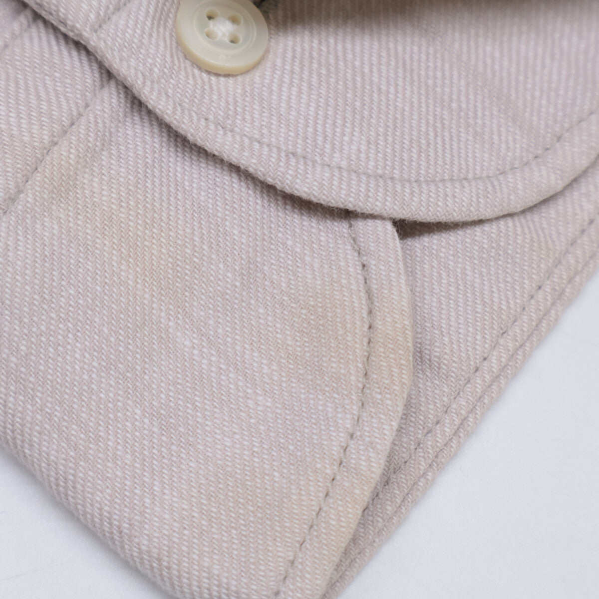 45R フォーティファイブ アール 5093050 ﾍﾞｰｼﾞｭ ｺｯﾄﾝ ﾋﾟﾝﾀｯｸﾌﾟﾙｵｰﾊﾞｰｵｰﾊﾞｰｼｬﾂ トップス 0