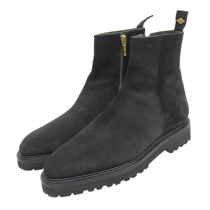 WH ダブルエイチ 美品 サイドジップ ブーツ シューズ メンズ ブラック 7 シューズ 7