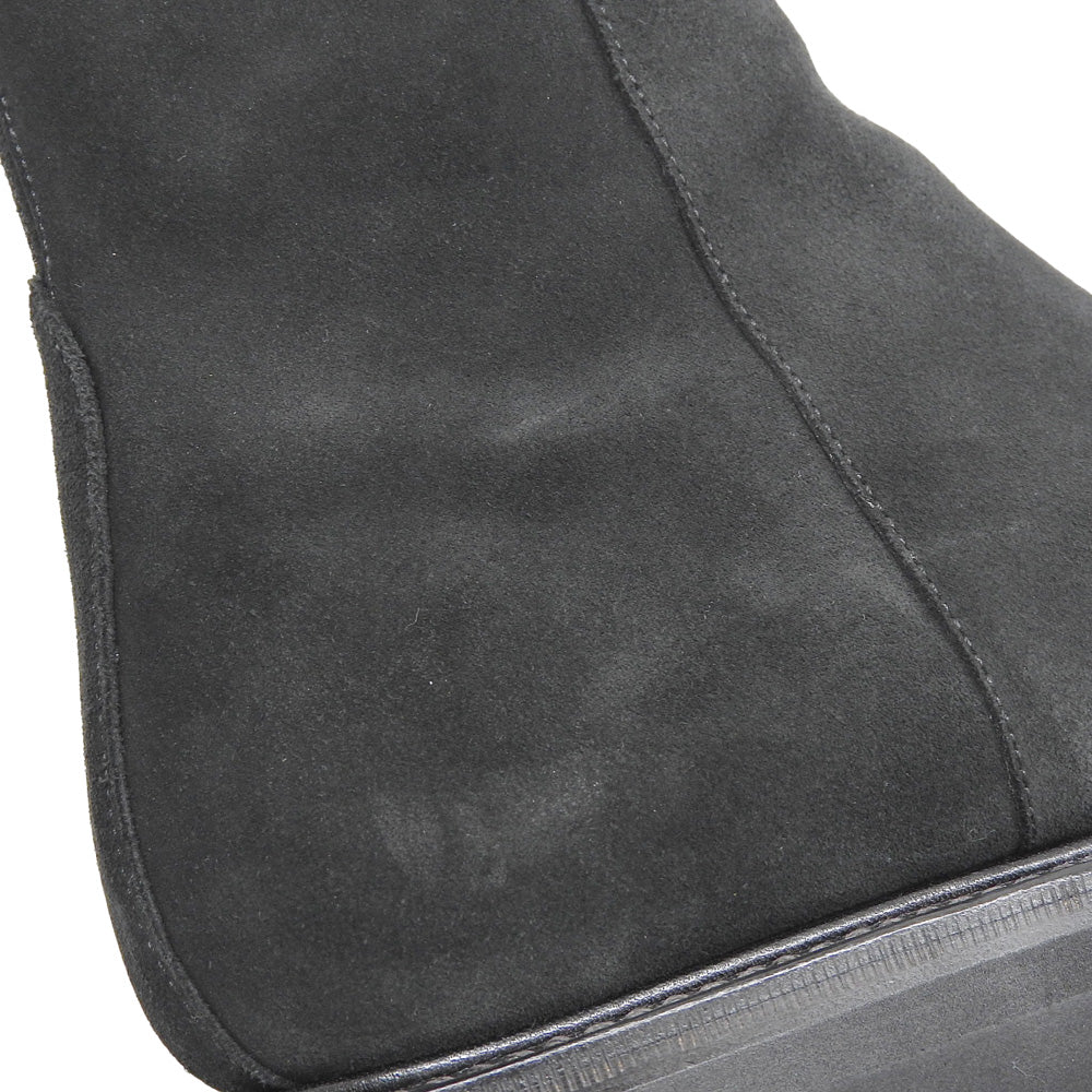 WH ダブルエイチ 美品 サイドジップ ブーツ シューズ メンズ ブラック 7 シューズ 7