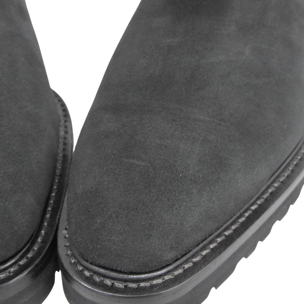 WH ダブルエイチ 美品 サイドジップ ブーツ シューズ メンズ ブラック 7 シューズ 7