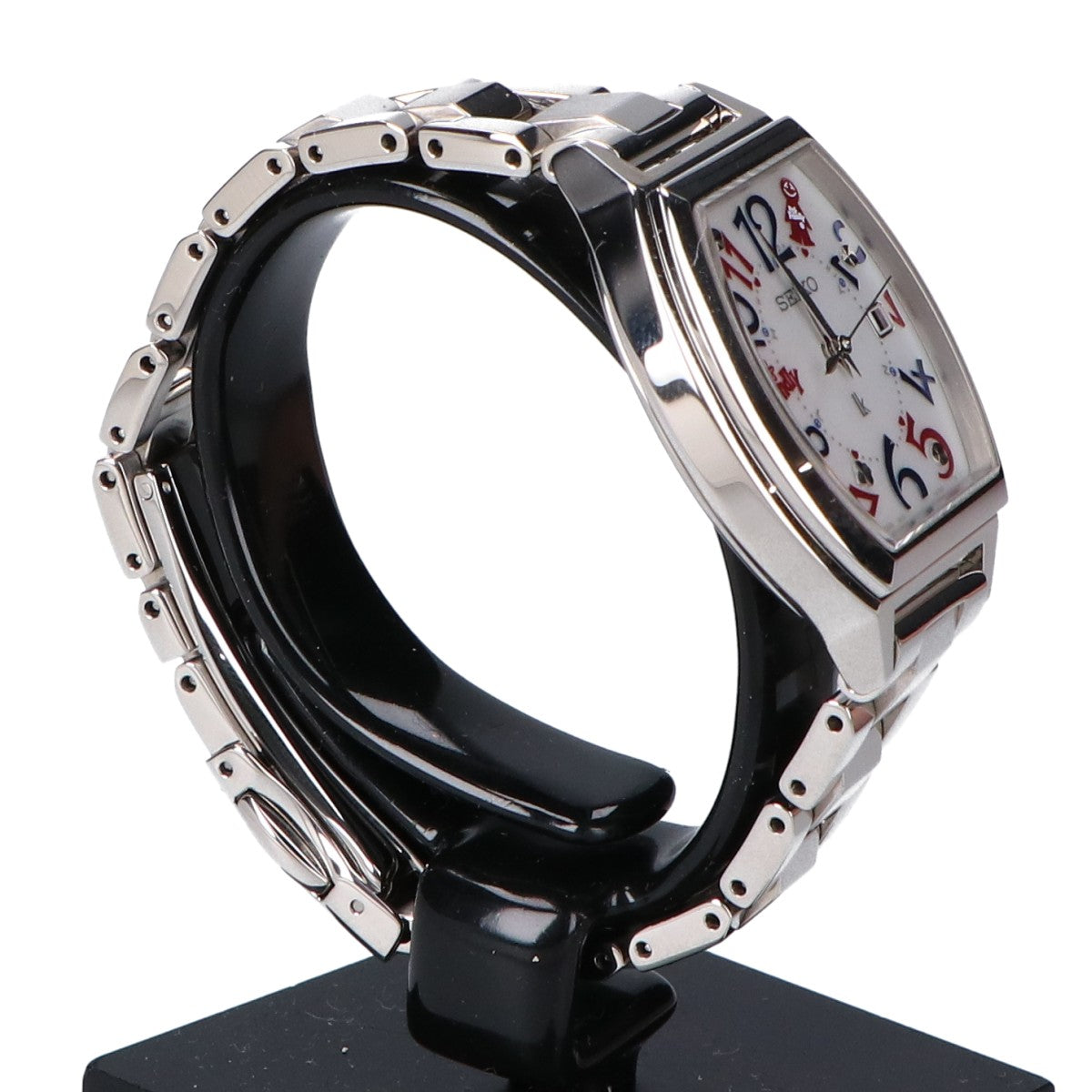 SEIKO セイコー 【美品/LUKIA ルキア 30周年記念 MR.FRIENDLY コラボレーション限定モデル 国内限定500本】SSVW237 1B32 Happy Collection デイト ソーラー電波 腕時計