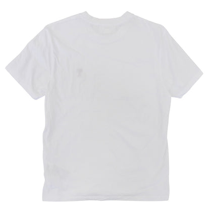 AMI PARIS アミパリス 美品 コットン ワンポイントロゴ Tシャツ トップス メンズ 白 ホワイト M トップス M