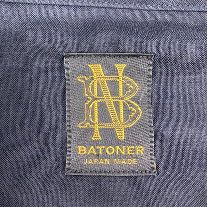 BATONER バトナー BN-23SM-023 ﾌﾞﾗｯｸ TROPICAL WOOL REGULAR COLLAR SHIRT トップス 3