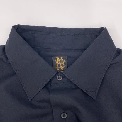 BATONER バトナー BN-23SM-023 ﾌﾞﾗｯｸ TROPICAL WOOL REGULAR COLLAR SHIRT トップス 3