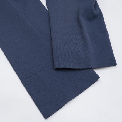 Salvatore Ferragamo サルヴァトーレフェラガモ 0718924 ﾈｲﾋﾞｰ ﾚｰﾖﾝ×ﾅｲﾛﾝ ｶﾞﾝﾁｰﾆﾁｬｰﾑ ｽﾀｯｽﾞﾃﾞｻﾞｲﾝｶｰﾃﾞｨｶﾞﾝ トップス M