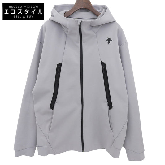 DESCENTE デサント テックスウェット フルジップフーディジャケット メンズ グレー O DT4FSW23M ジャケット 0