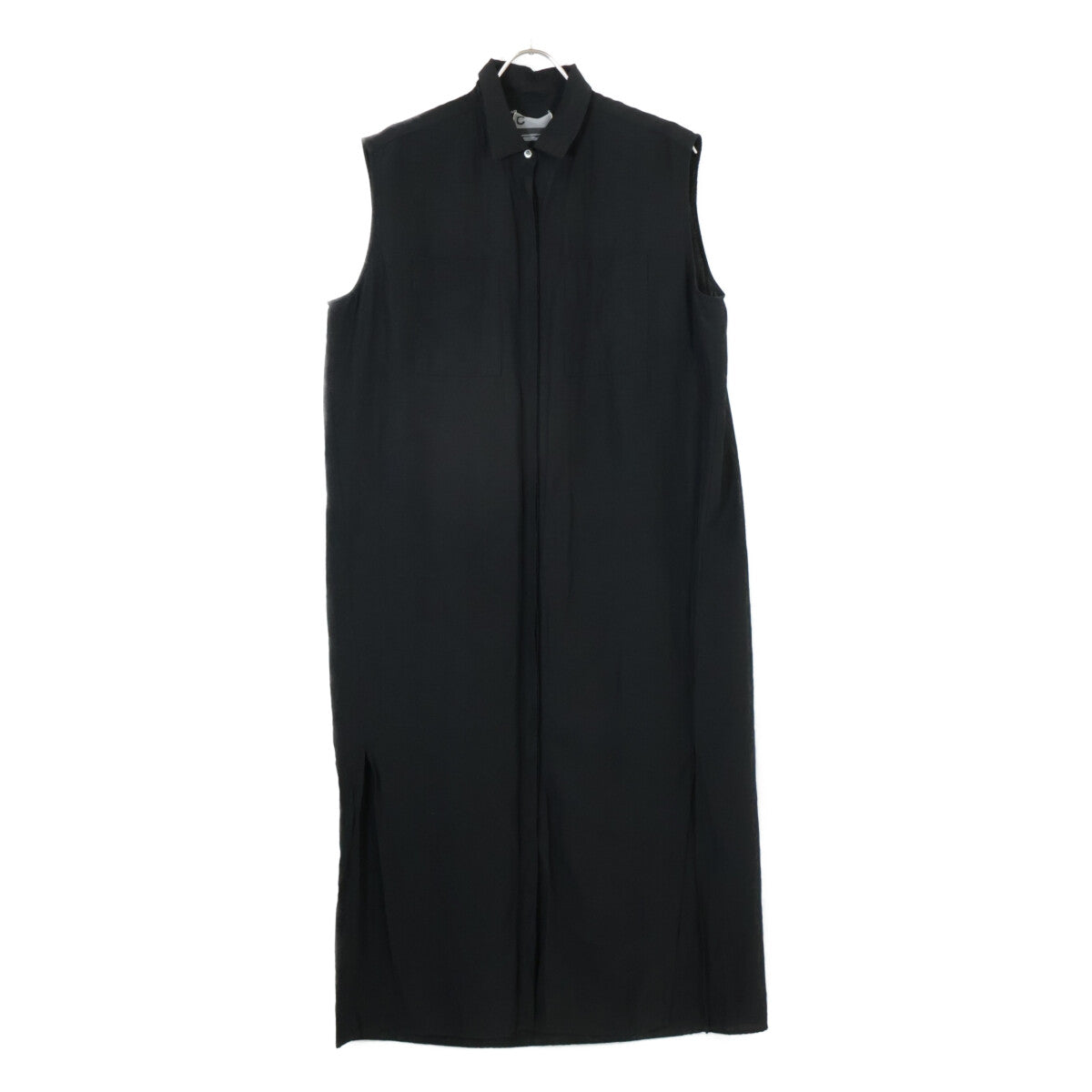 Chaos カオス 24SS CH209102ER ﾌﾞﾗｯｸ ﾘﾈﾝ混 ﾃﾞｻﾞｰﾗｼｬﾂﾜﾝﾋﾟｰｽ ワンピース F