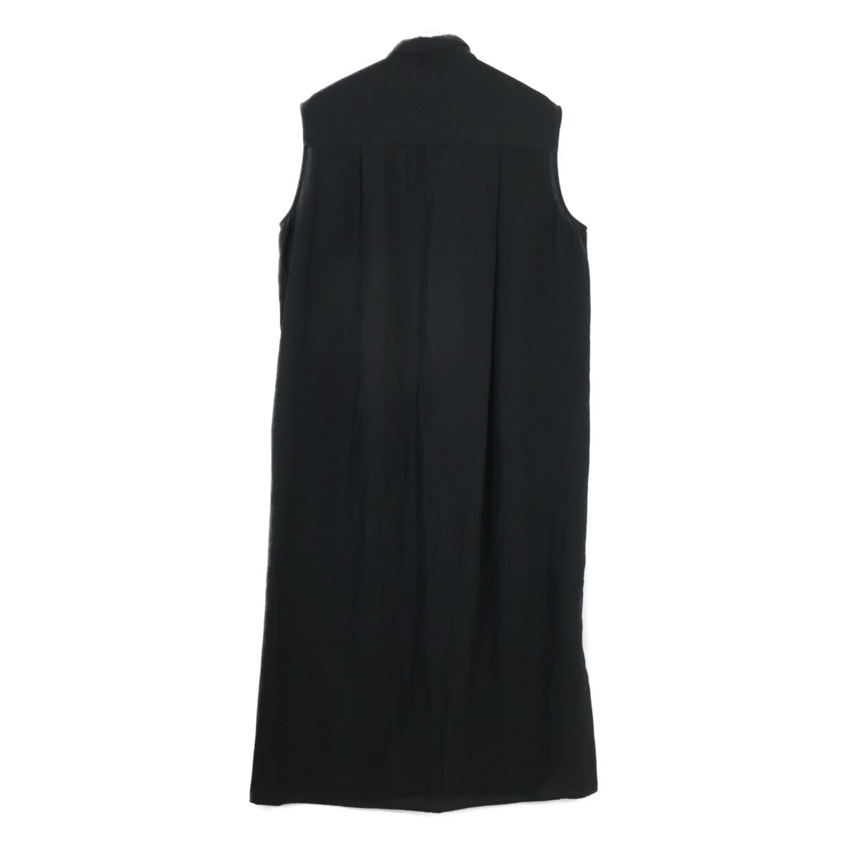 Chaos カオス 24SS CH209102ER ﾌﾞﾗｯｸ ﾘﾈﾝ混 ﾃﾞｻﾞｰﾗｼｬﾂﾜﾝﾋﾟｰｽ ワンピース F