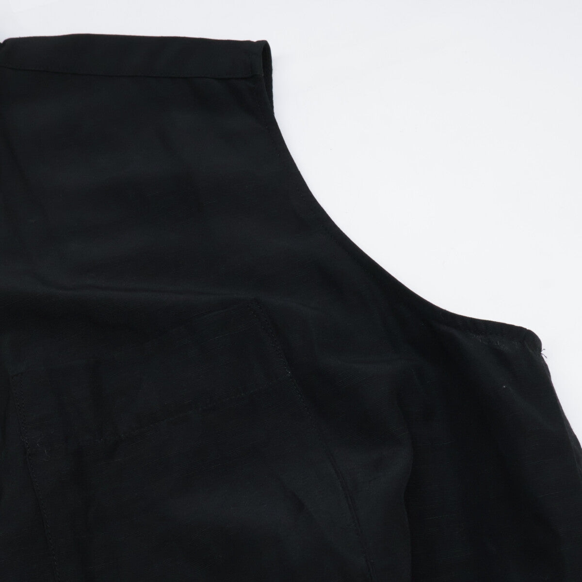 Chaos カオス 24SS CH209102ER ﾌﾞﾗｯｸ ﾘﾈﾝ混 ﾃﾞｻﾞｰﾗｼｬﾂﾜﾝﾋﾟｰｽ ワンピース F