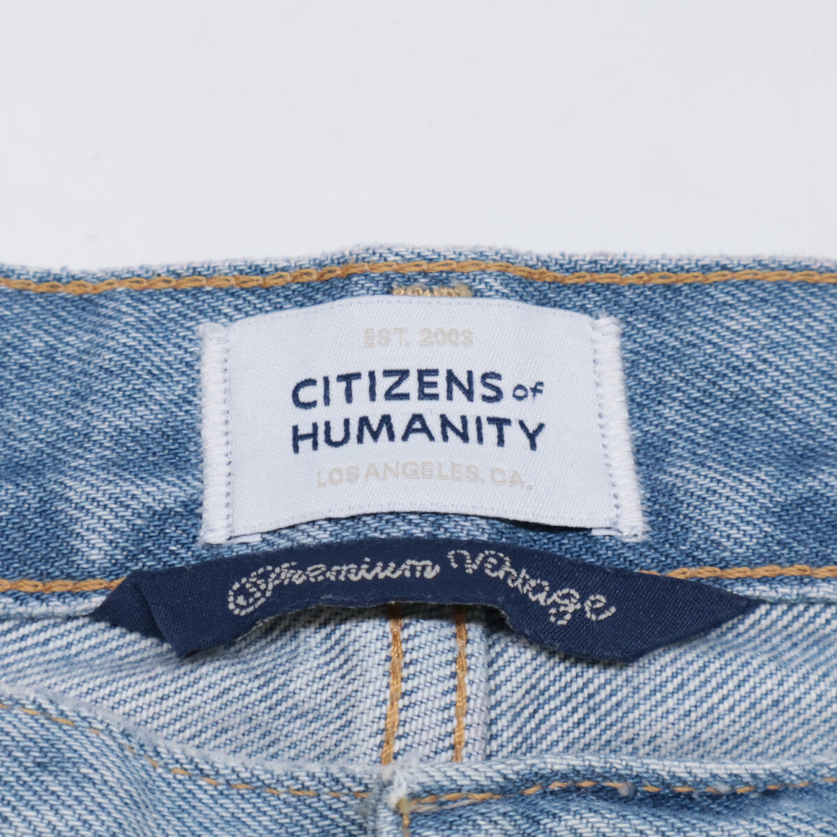 Citizens of humanity シチズンズオブヒューマニティ 2053B-3041 AYLA ﾌﾞﾙｰ ｺｯﾄﾝ ﾊﾞｷﾞｰｶﾌｸﾛｯﾌﾟﾄﾞﾃﾞﾆﾑﾊﾟﾝﾂ ボトムス 27