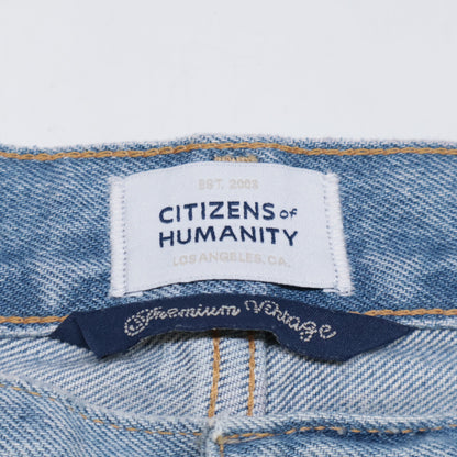 Citizens of humanity シチズンズオブヒューマニティ 2053B-3041 AYLA ﾌﾞﾙｰ ｺｯﾄﾝ ﾊﾞｷﾞｰｶﾌｸﾛｯﾌﾟﾄﾞﾃﾞﾆﾑﾊﾟﾝﾂ ボトムス 27