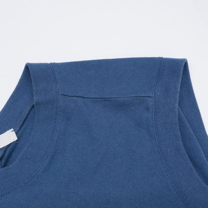 ATON エイトン ﾌﾞﾙｰ SUVIN AIR SPINNING FLARED DRESS ワンピース 01