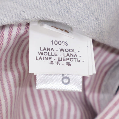 BRUNELLO CUCINELLI ブルネロクチネリ ｸﾞﾚｰ ｳｰﾙ ｽﾗｯｸｽﾊﾟﾝﾂ ボトムス 46