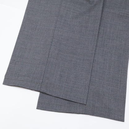 BRUNELLO CUCINELLI ブルネロクチネリ ｸﾞﾚｰ ｳｰﾙ ｽﾗｯｸｽﾊﾟﾝﾂ ボトムス 46