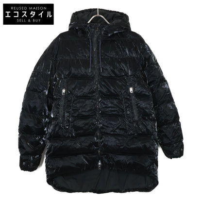 AHIrAIN アイレイン ﾌﾞﾗｯｸ ｴﾅﾒﾙ ﾀﾞｳﾝｼﾞｬｹｯﾄ コート XXS