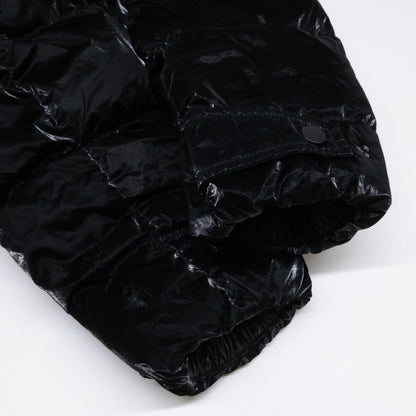 AHIrAIN アイレイン ﾌﾞﾗｯｸ ｴﾅﾒﾙ ﾀﾞｳﾝｼﾞｬｹｯﾄ コート XXS