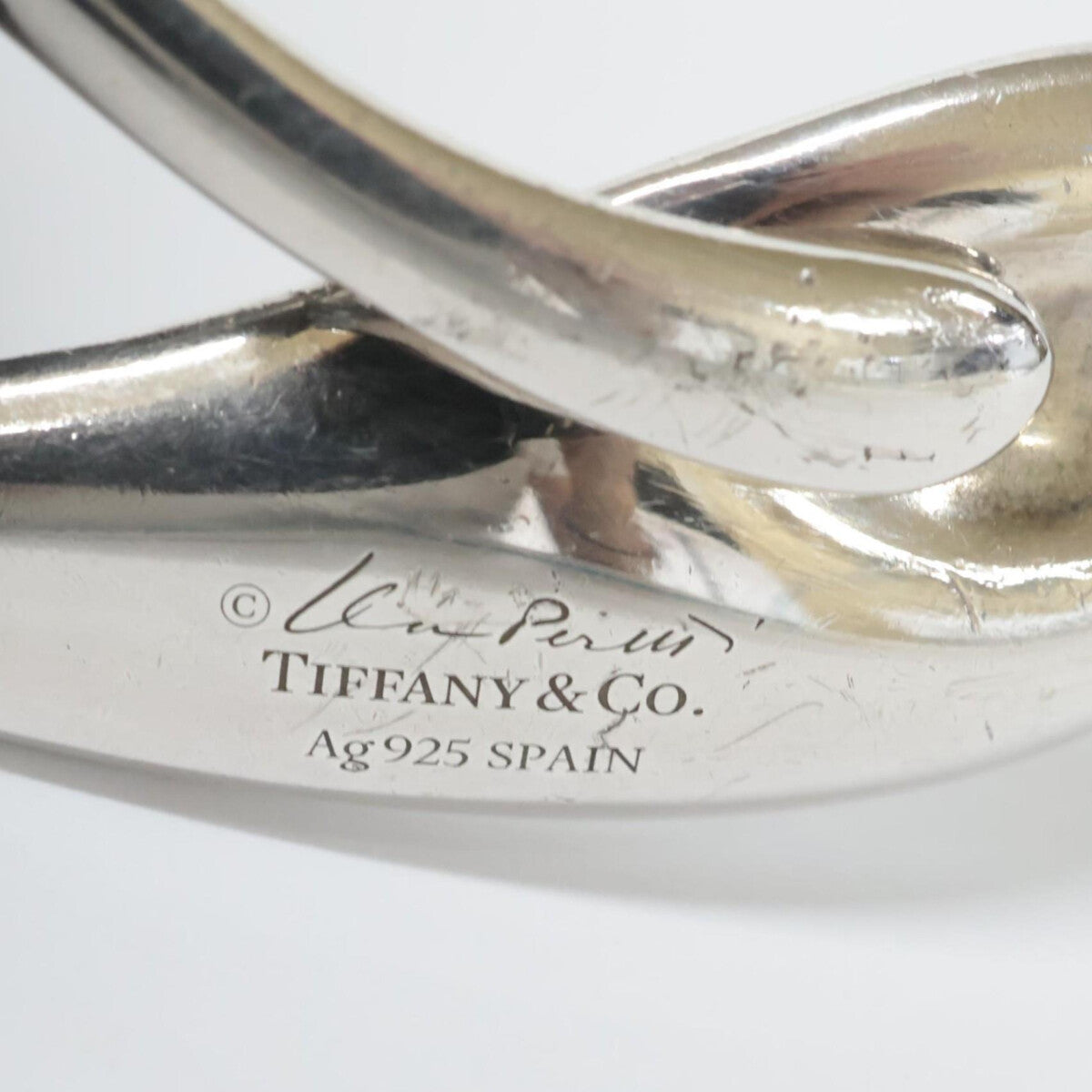 TIFFANY&Co. ティファニー Ag925 エルサ・ペレッティ ティアドロップ キーリング