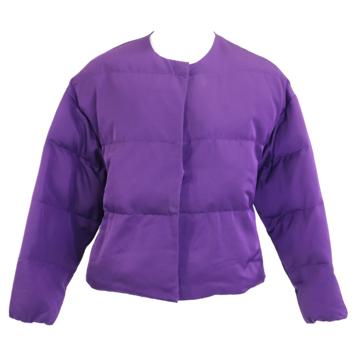 Christian Dior クリスチャンディオール 347C52A1537 BEE シルク混 ベルト付きパファ― ジャケット XS