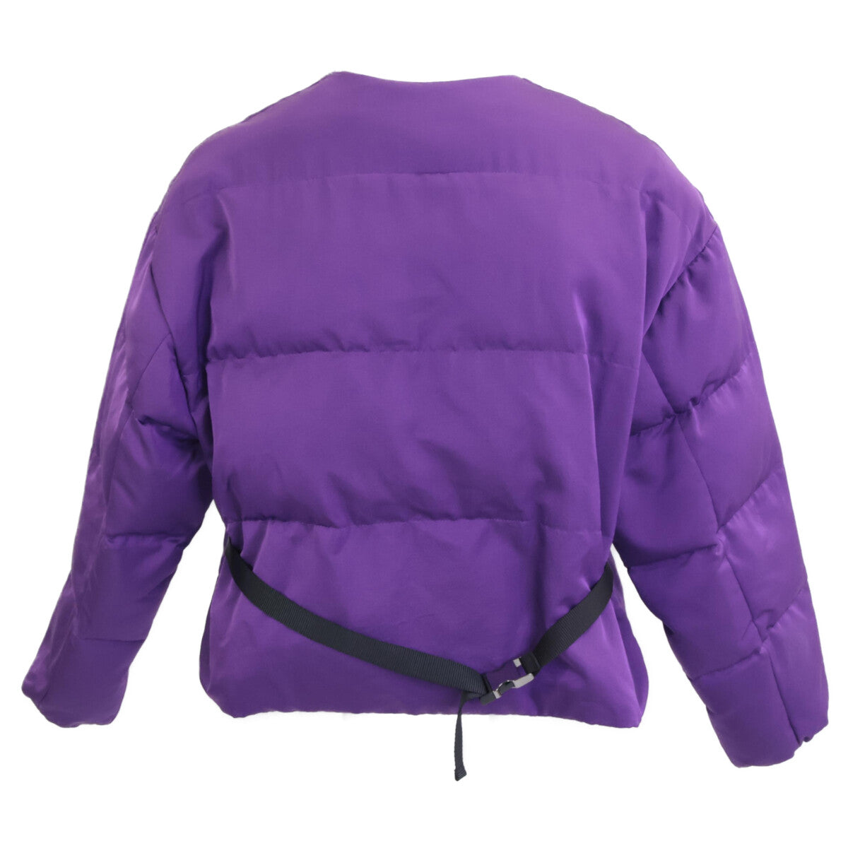 Christian Dior クリスチャンディオール 347C52A1537 BEE シルク混 ベルト付きパファ― ジャケット XS