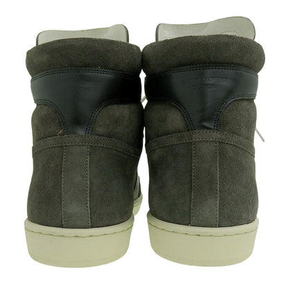 SAINT LAURENT PARIS サンローランパリ スエード ハイカット スニーカー シューズ メンズ ダークグレー 40 418026 シューズ 40