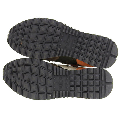 Valentino Garavani ヴァレンティノガラヴァーニ スエード カモフラスニーカー シューズ メンズ オレンジ×マルチカラー 40 FN723Y2 シューズ 40