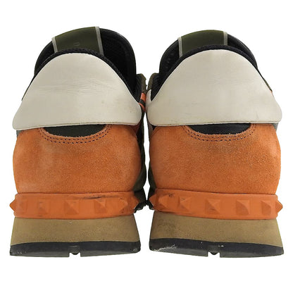 Valentino Garavani ヴァレンティノガラヴァーニ スエード カモフラスニーカー シューズ メンズ オレンジ×マルチカラー 40 FN723Y2 シューズ 40
