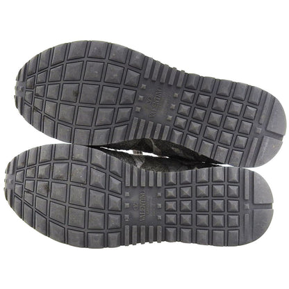 Valentino Garavani ヴァレンティノガラヴァーニ カモフラローカットスニーカー シューズ メンズ グレー 25.0cm LSJ723Y シューズ 40