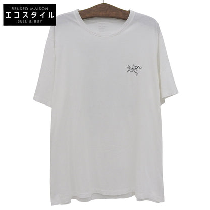 ARC'TERYX アークテリクス 美品 Multi Bird Logo SS Tシャツ トップス メンズ ホワイト XXL X000007747 24年製 トップス XXL