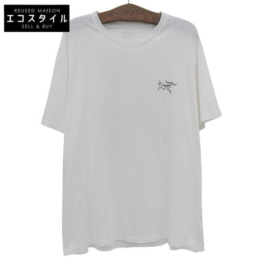 ARC'TERYX アークテリクス 美品 Multi Bird Logo SS Tシャツ トップス メンズ ホワイト XXL X000007747 24年製 トップス XXL