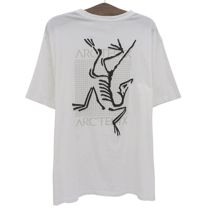ARC'TERYX アークテリクス 美品 Multi Bird Logo SS Tシャツ トップス メンズ ホワイト XXL X000007747 24年製 トップス XXL