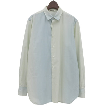 AURALEE オーラリー WASHED FINX TWILL GRADATION DYED SHIRTS グラデーション長袖シャツ トップス メンズ ライトブルー 0 A20SS03GN 20SS トップス 0