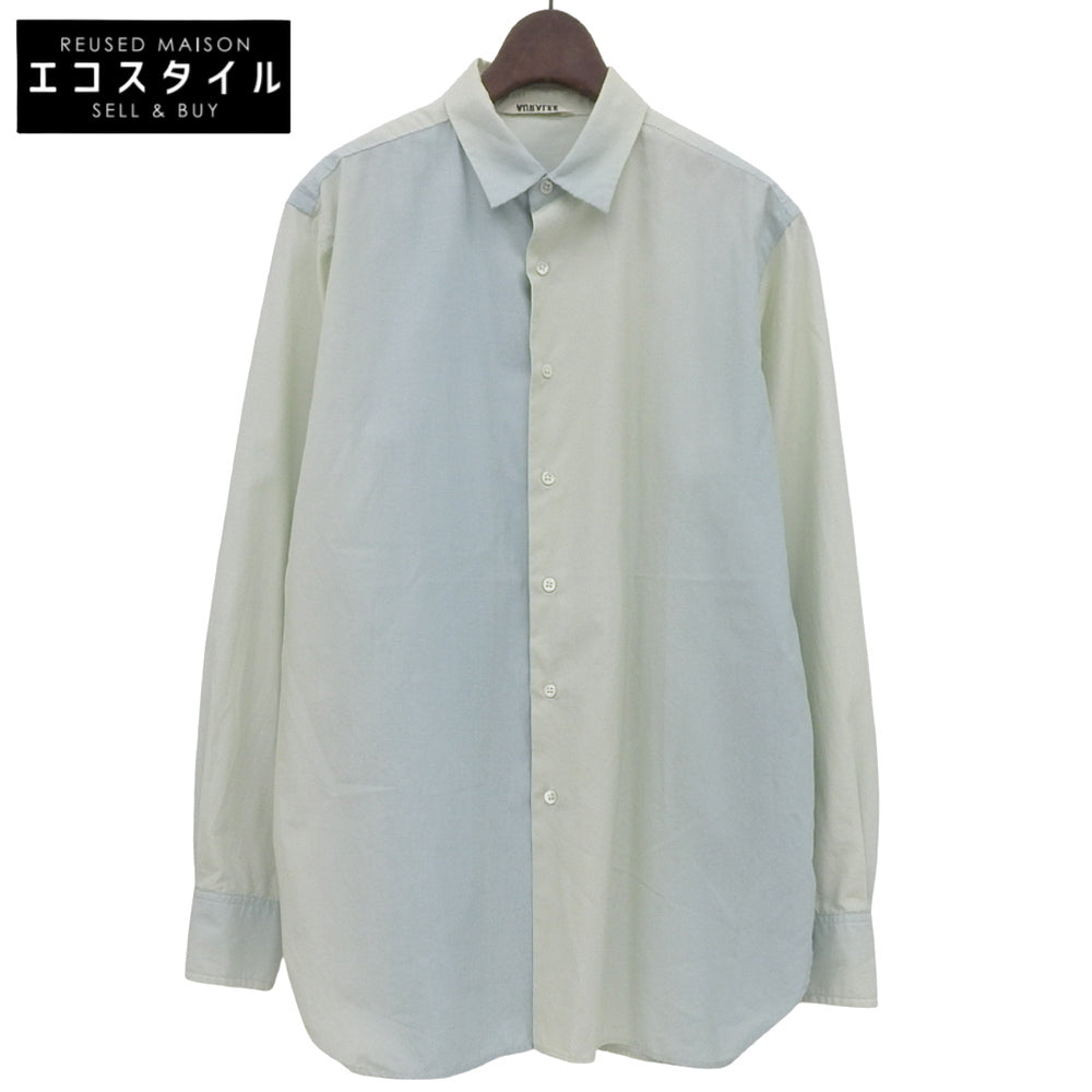 AURALEE オーラリー WASHED FINX TWILL GRADATION DYED SHIRTS グラデーション長袖シャツ トップス メンズ ライトブルー 0 A20SS03GN 20SS トップス 0