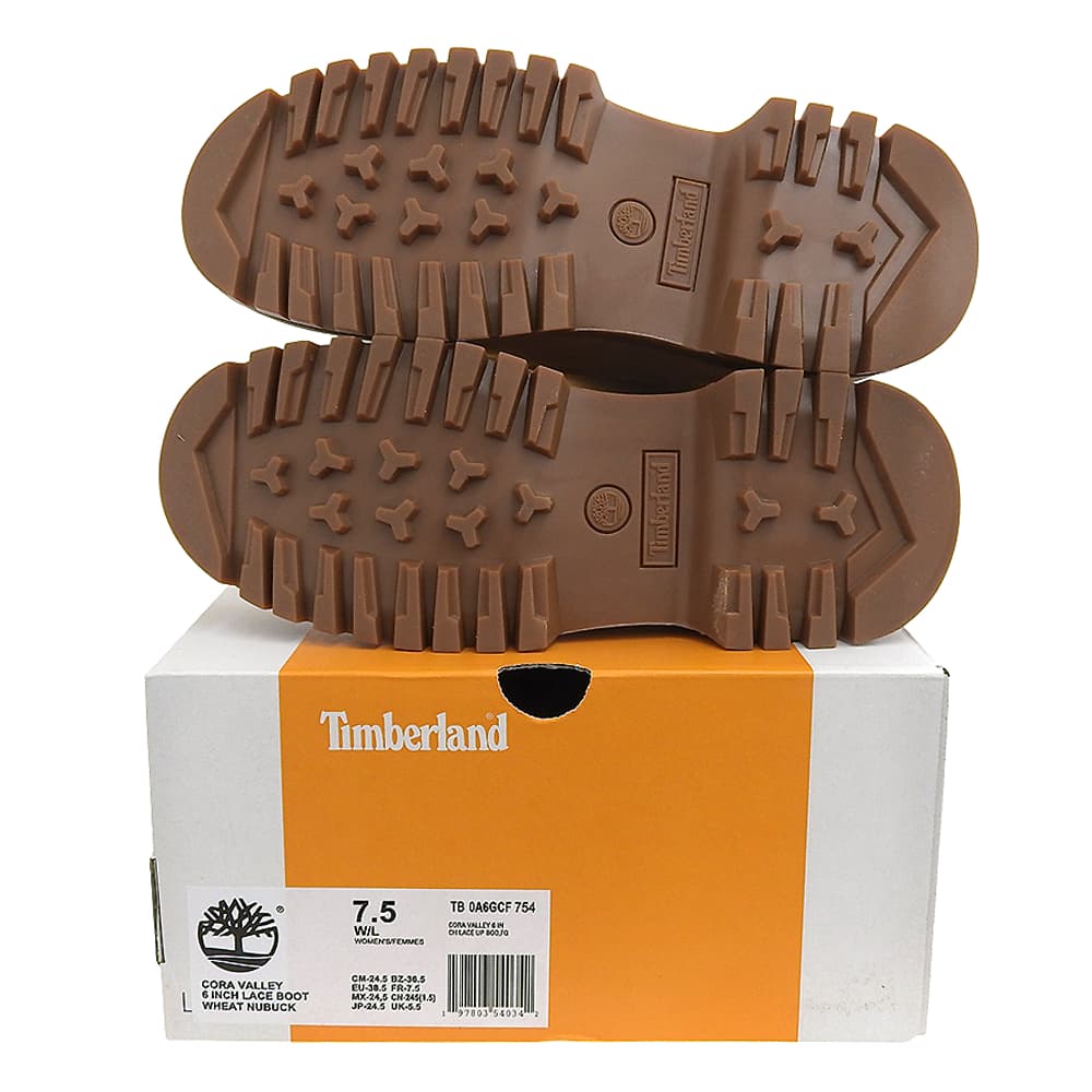 Timberland ティンバーランド 未使用 コーラバレー 6インチ GORE-TEX ブーツ シューズ レディース ブラウン 24.5cm TB0A6GCF754 シューズ 7.5(US)