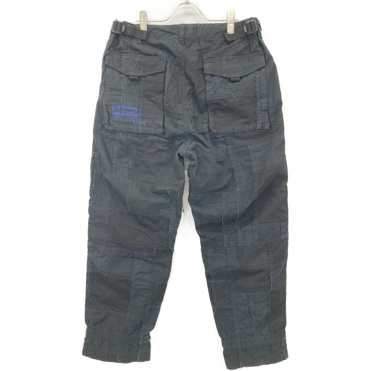 Supreme シュプリーム 【×JUNYA WATANABE】21AW ﾌﾞﾗｯｸ Patchwork Cargo Pant ボトムス 34