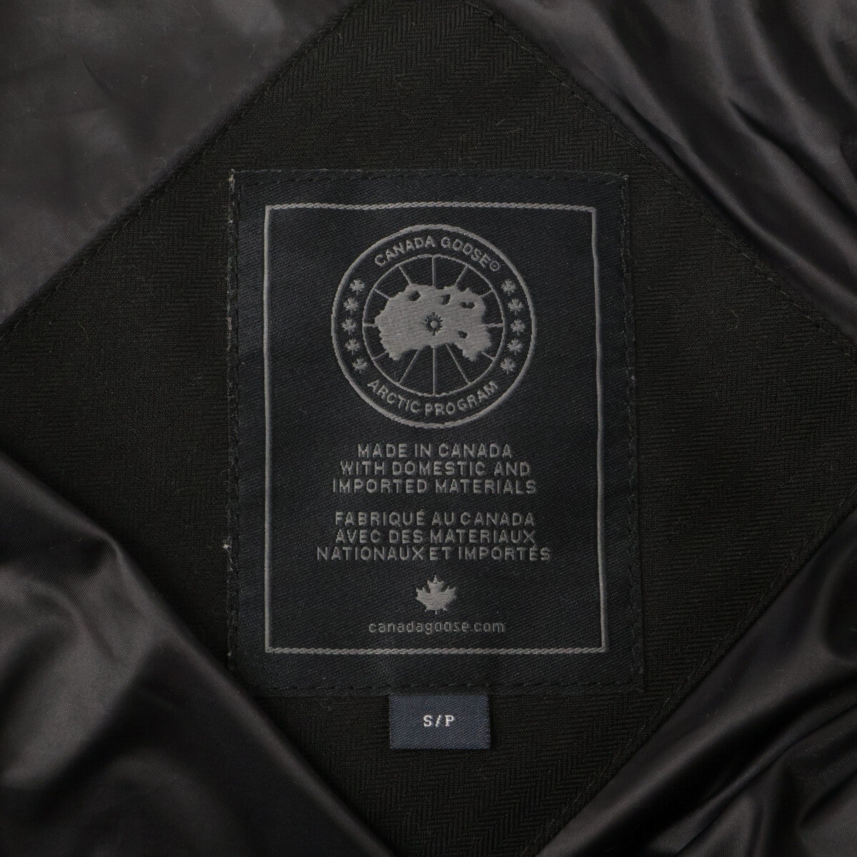 CANADA GOOSE カナダグース 国内正規 2590M Black Label HARGRAVE PARKA ハーグレイブ パーカ ダウン ジャケット S/P