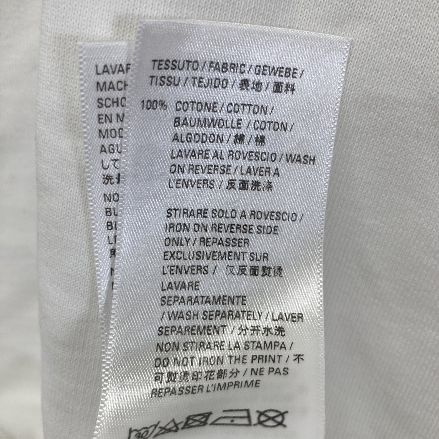 BALENCIAGA バレンシアガ 【UNISEX】674986 22SS ﾎﾜｲﾄ ｶﾚｯｼﾞﾌｰﾃﾞｨ ﾊﾟｰｶ トップス L