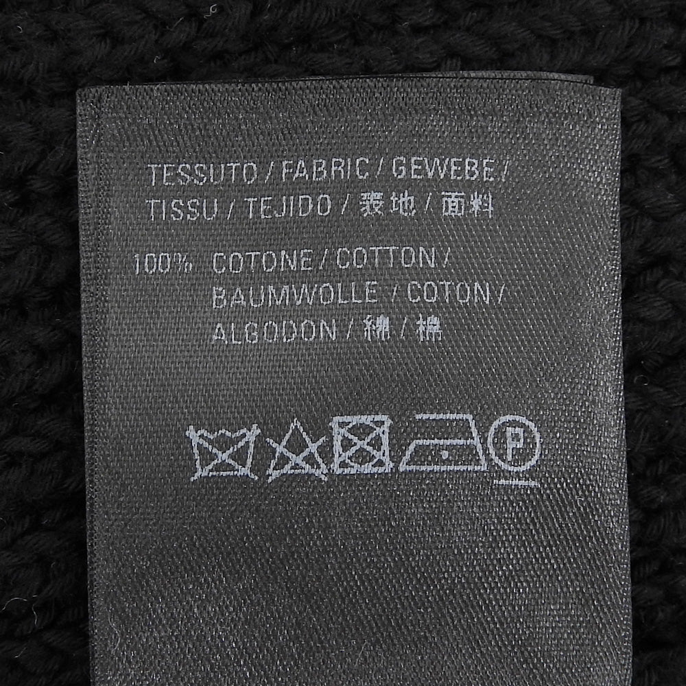 BALENCIAGA バレンシアガ コットン タートルネック クロップドニット トップス レディース ブラック XS 682002 21年 トップス XS