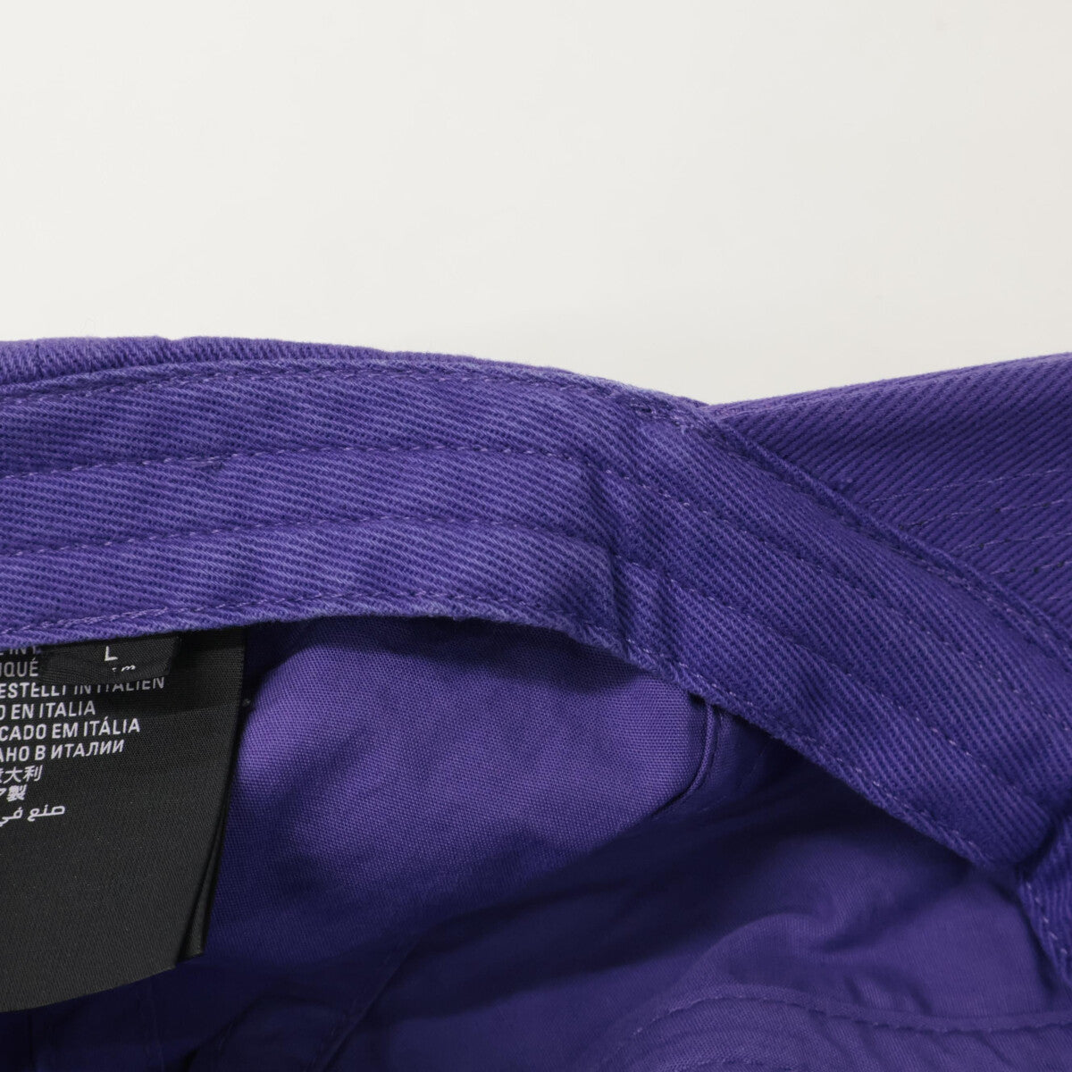 BALENCIAGA バレンシアガ 22SS 680739 410B2 USED加工 SNOWBOARD ロゴ刺繍 ベースボール キャップ 帽子 L 59cm