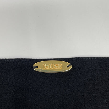 Deuxieme Classe ドゥーズィエムクラス 25-040-500-4010 25年製 ﾌﾞﾗｯｸ ﾄﾘｱｾｼﾌｫﾝ Vﾈｯｸ ﾜﾝﾋﾟｰｽ ワンピース F