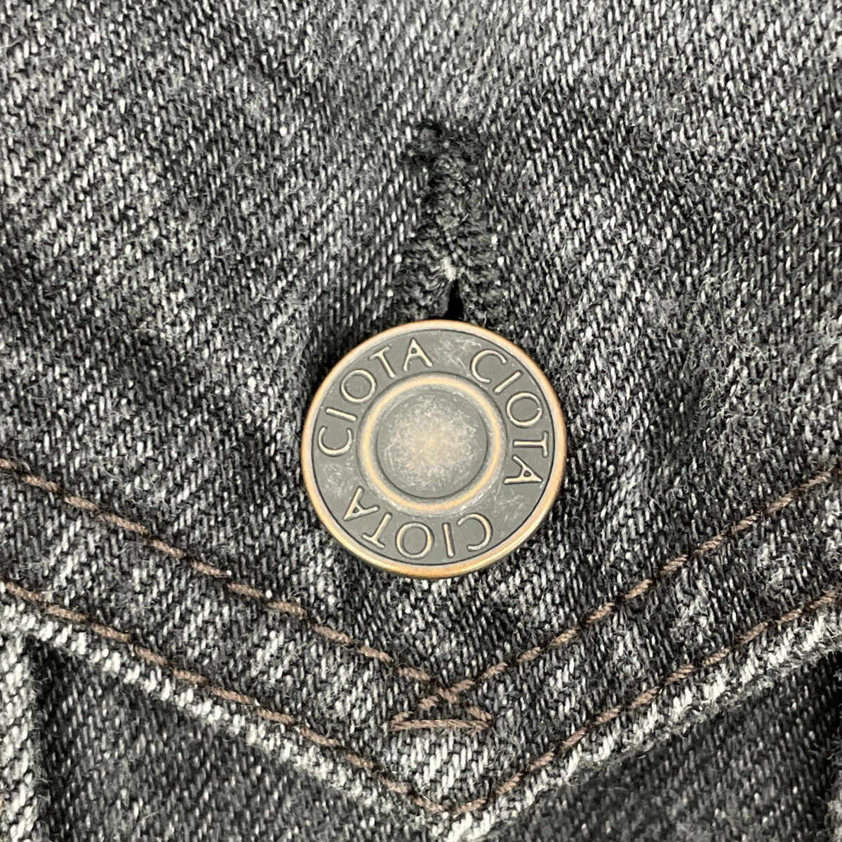 CIOTA シオタ ﾐﾃﾞｨｱﾑｸﾞﾚｰ NEW 4 POCKET DENIM JACKET ジャケット 40