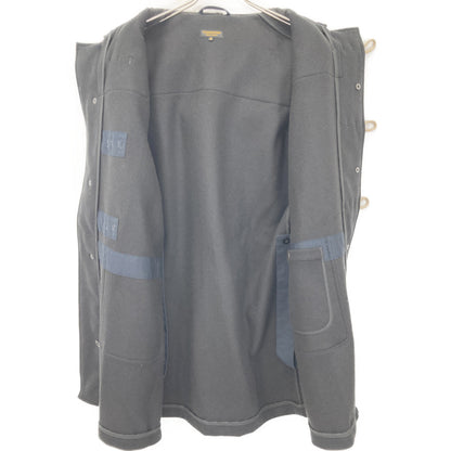 A VONTEGE アボンタージ ﾌﾞﾗｯｸ ﾀﾞｯﾌﾙ ﾌｰﾃﾞｨｺｰﾄ コート S