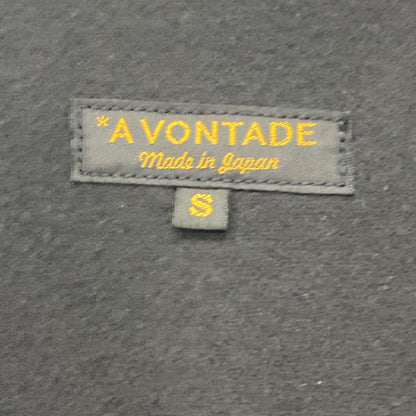 A VONTEGE アボンタージ ﾌﾞﾗｯｸ ﾀﾞｯﾌﾙ ﾌｰﾃﾞｨｺｰﾄ コート S
